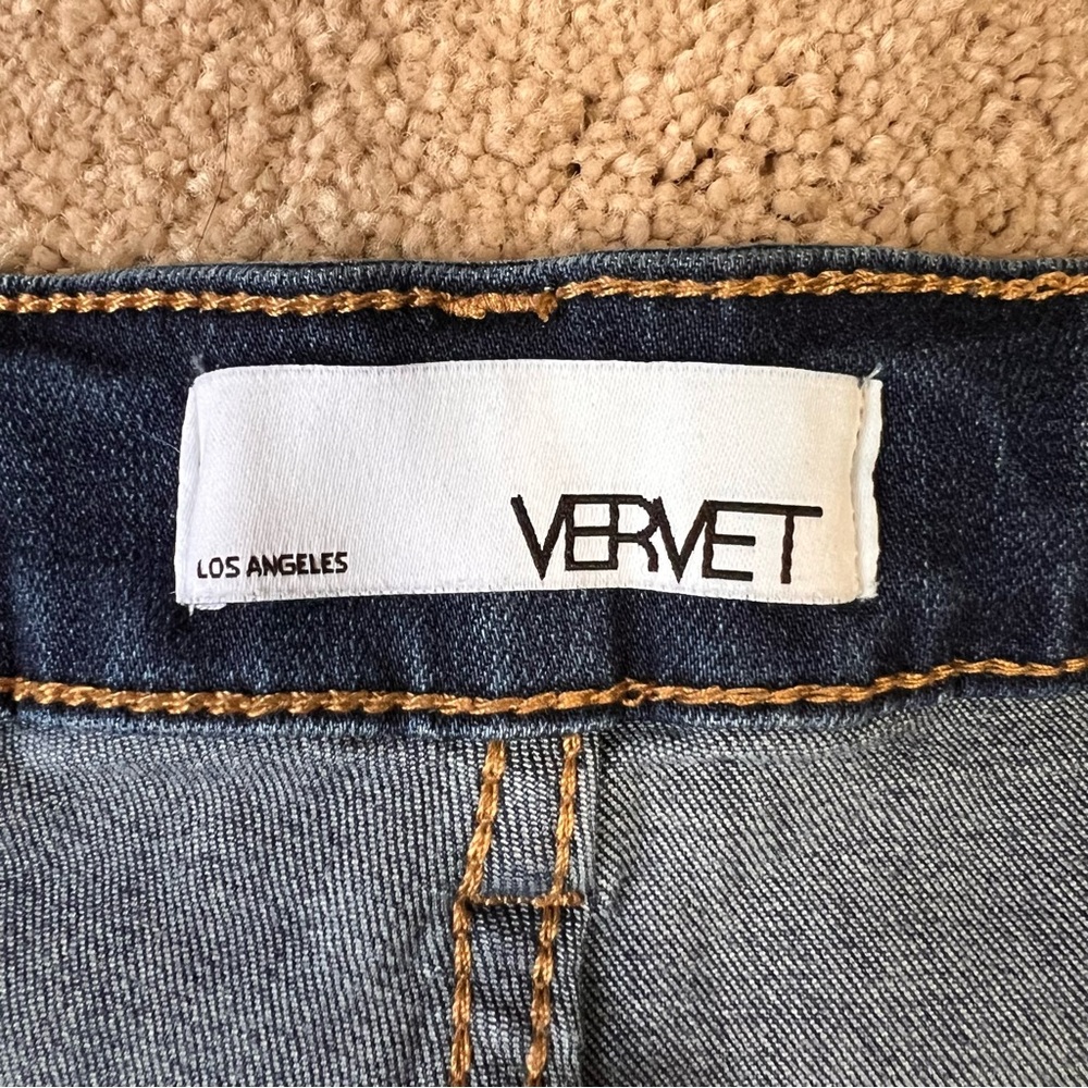 Vervet Los Angeles Straight Leg Jeans Stretch Denim - Picture 6 of 8